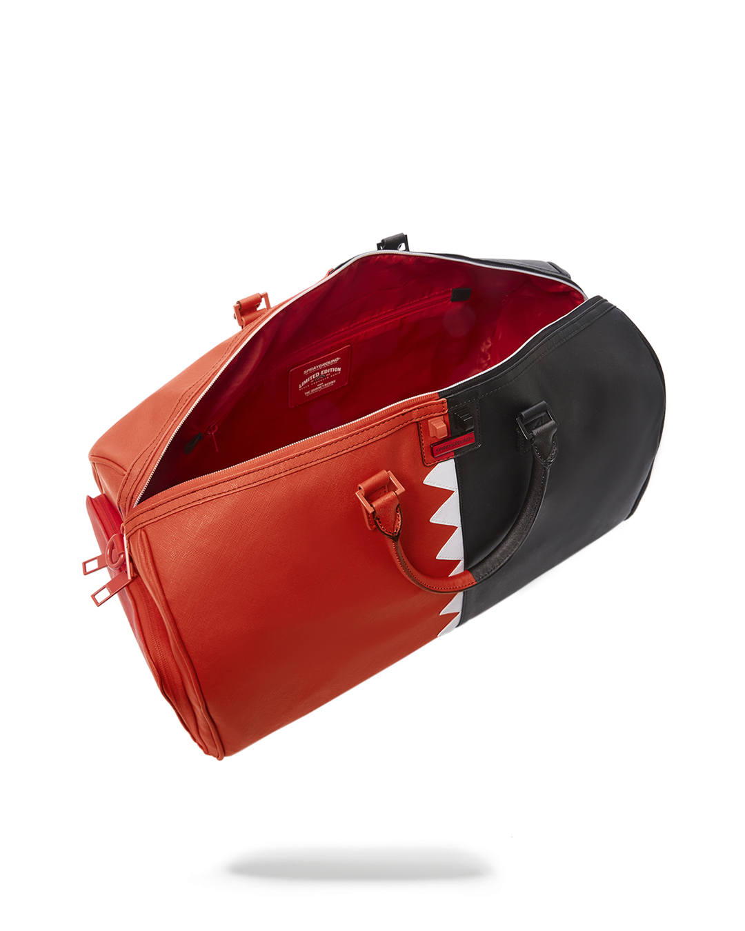 VERTICAL SHARK CUT & SEW DUFFLE