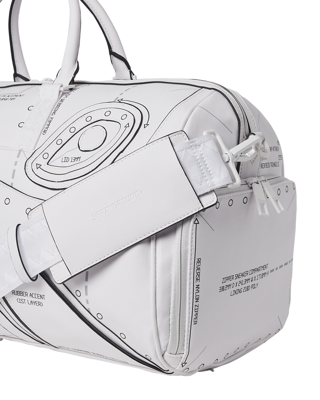 TECHNICAL CUT & SHARK DUFFLE