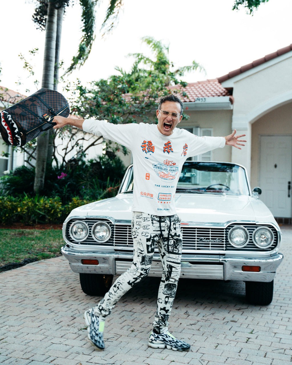 XTC SHARKS IN PARIS DUFFLE