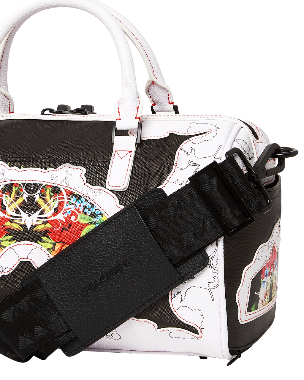 THE FLORAL CUT MINI DUFFLE