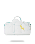 CLOUDY WITH A CHANCE OF SHARK DUFFLE