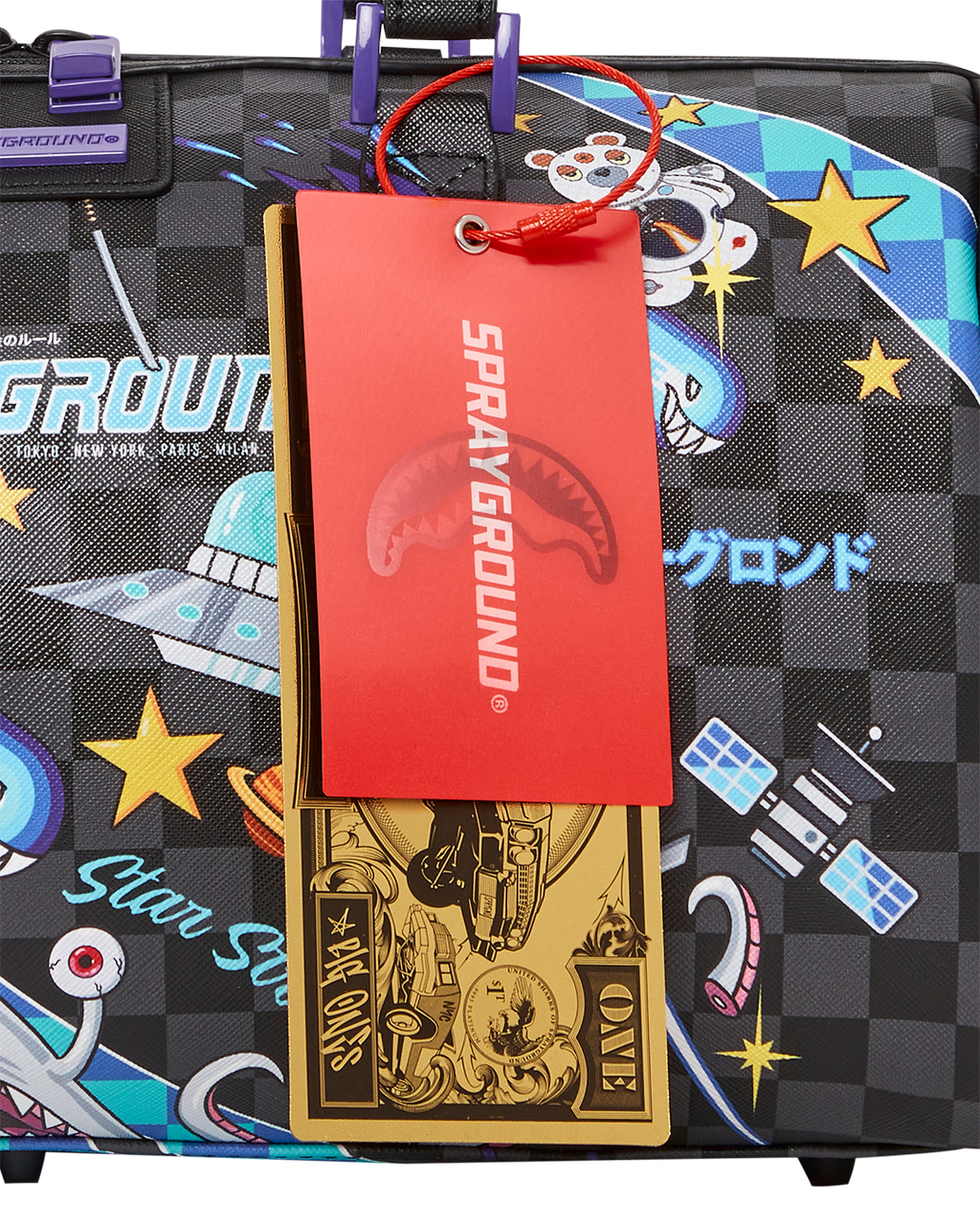 WTF ALIEN INVASION MINI DUFFLE