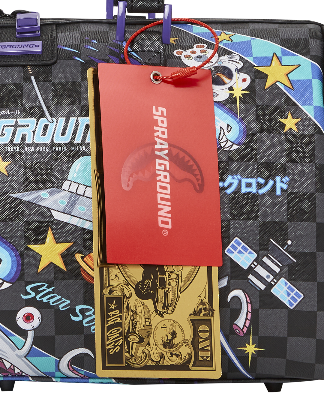 WTF ALIEN INVASION MINI DUFFLE