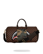 EXTERIOR GOLD ZIP POCKET SHARKS IN PARIS DUFFLE