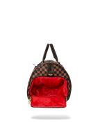 EXTERIOR GOLD ZIP POCKET SHARKS IN PARIS DUFFLE