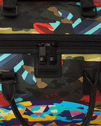 SLICED AND DICED CAMO DUFFLE