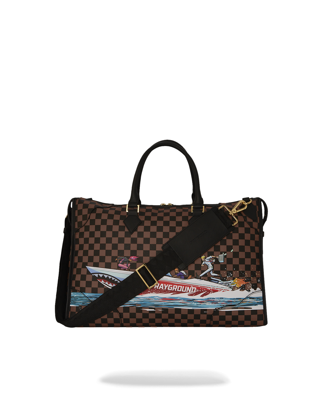 THE 305 SPEEDBOAT GETAWAY PYRAMID DUFFLE