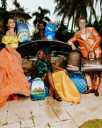 THE 305 SPEEDBOAT GETAWAY PYRAMID DUFFLE