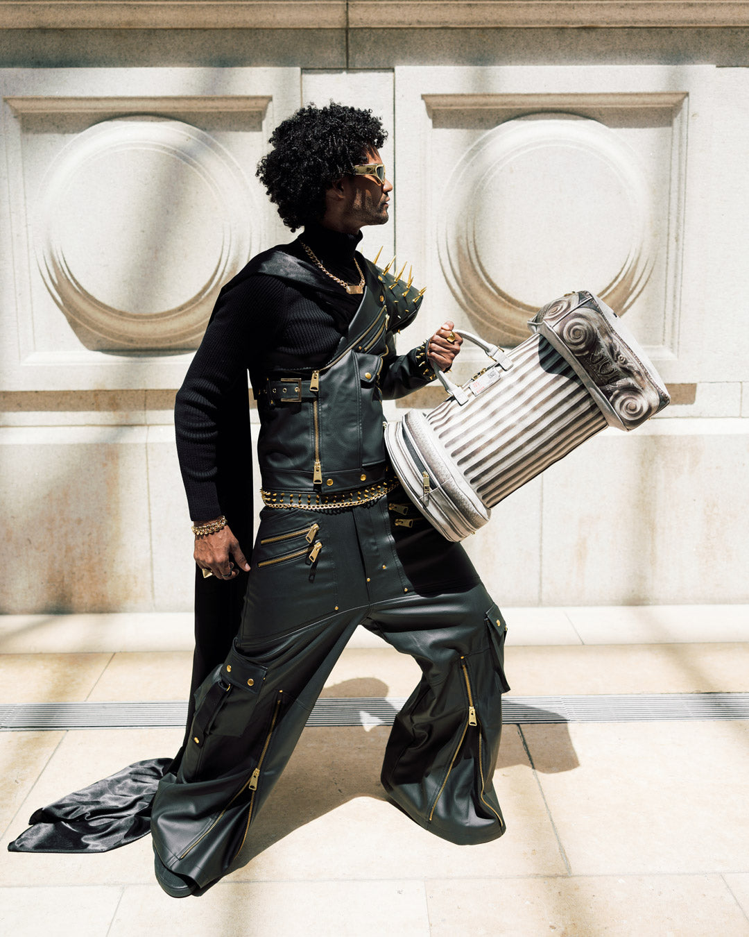 THE MET GREEK TEMPLE OF SARDIS COLUMN DUFFLE