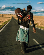 SHARKS IN PARIS BLUR EFFECT DUFFLE