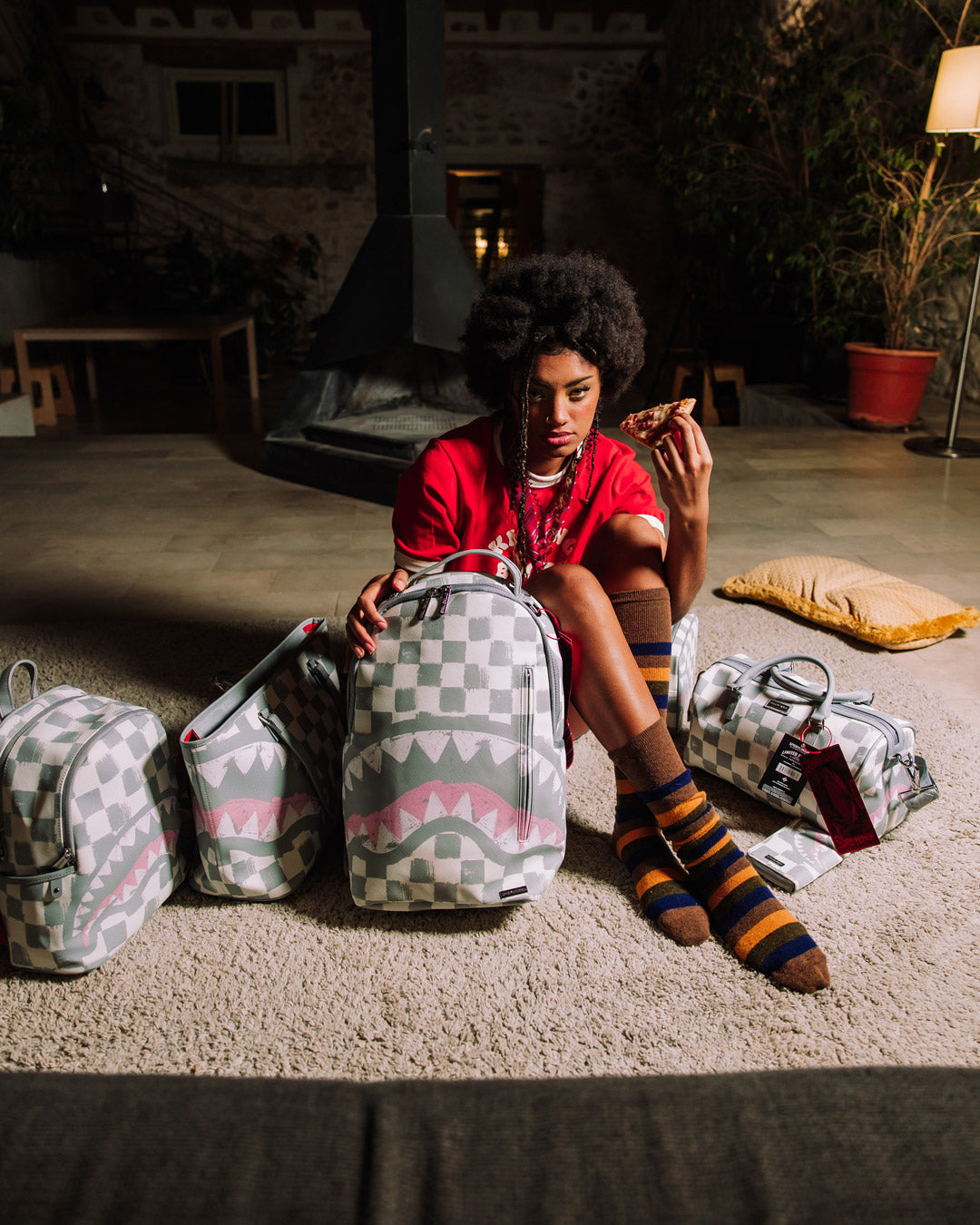 VANQUISH CREAM MINI DUFFLE