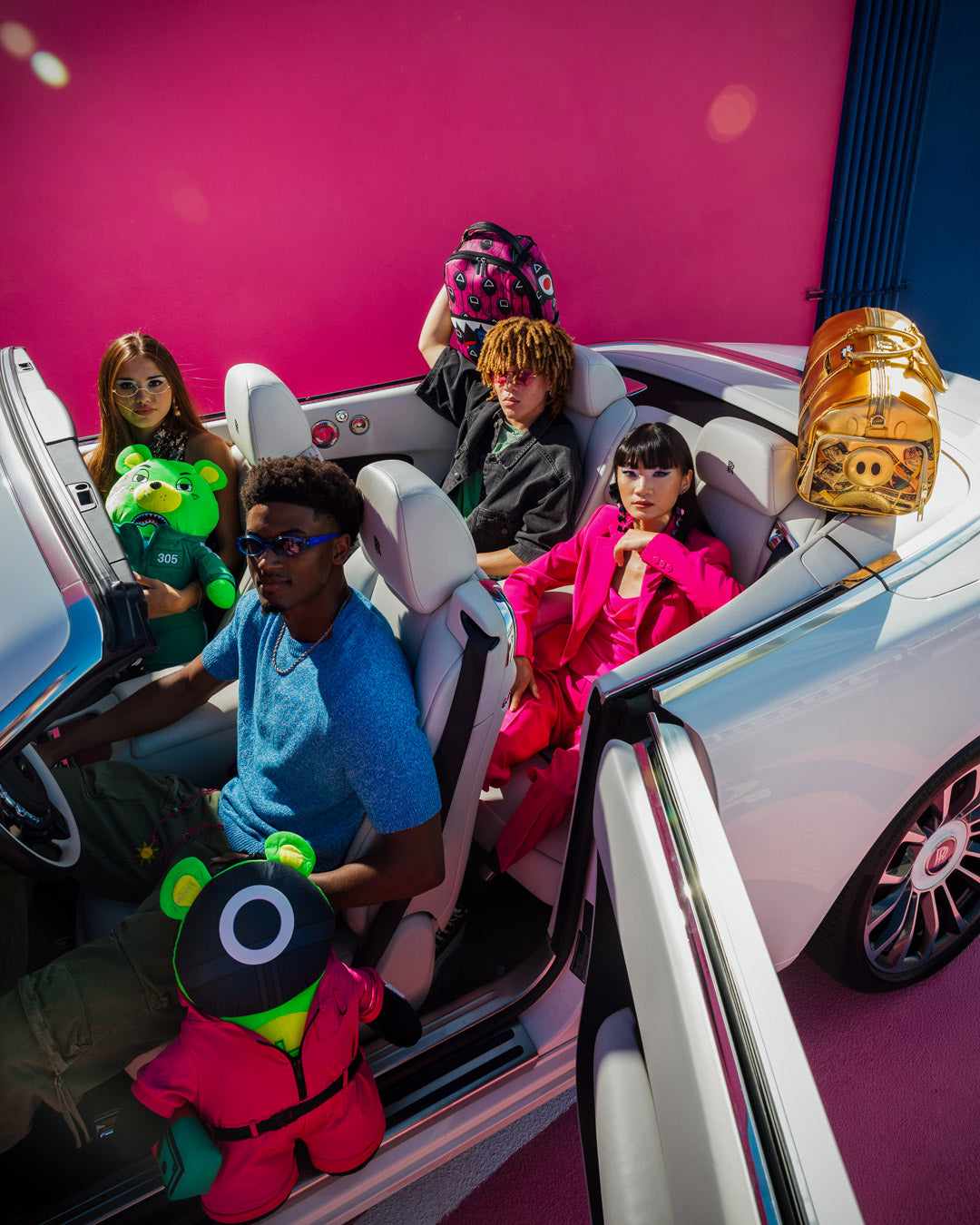 SQUID GAME COLLAB PIGGY BANK DUFFLE