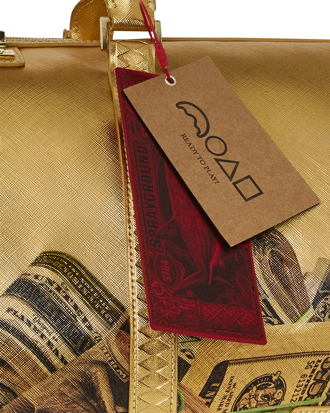 SQUID GAME COLLAB PIGGY BANK DUFFLE