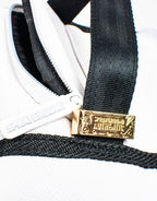 THE SPRAYGROUND DIY WHITE BACKPACK (VEGAN LEATHER & INNER MONEY LINING) & MARKERS INCLUDED