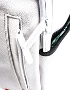 THE SPRAYGROUND DIY WHITE BACKPACK (VEGAN LEATHER & INNER MONEY LINING) & MARKERS INCLUDED