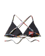 FLORAL MONEY BIKINI TOP