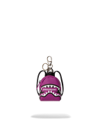 SMASH LOGO VIOLA BACKPACK KEYCHAIN
