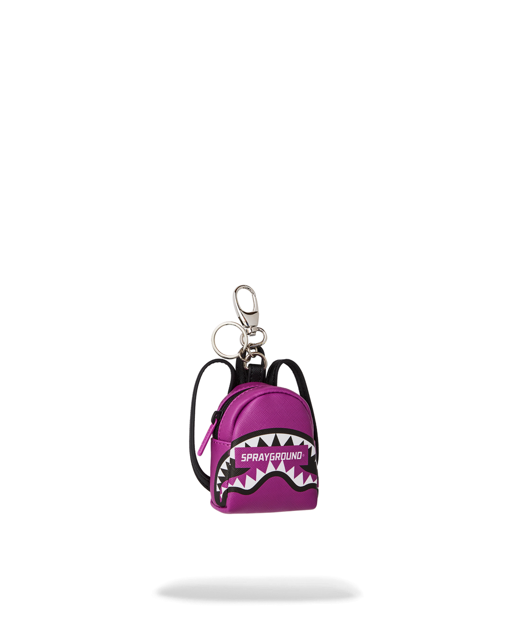 SMASH LOGO VIOLA BACKPACK KEYCHAIN