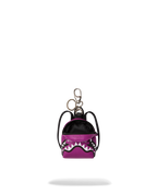 SMASH LOGO VIOLA BACKPACK KEYCHAIN