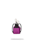 SMASH LOGO VIOLA BACKPACK KEYCHAIN