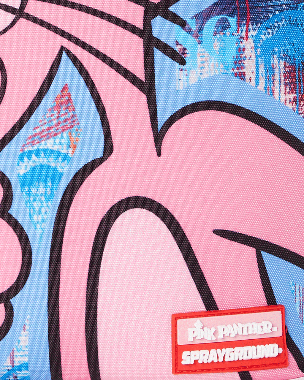 SMALL BACKPACK: PINK PANTHER ART CLASS