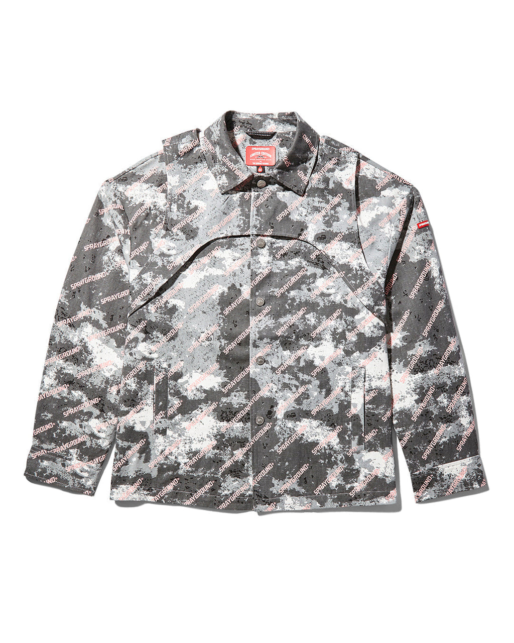 DOUBLE YOKE SNAP FRONT JACKET (GREY)