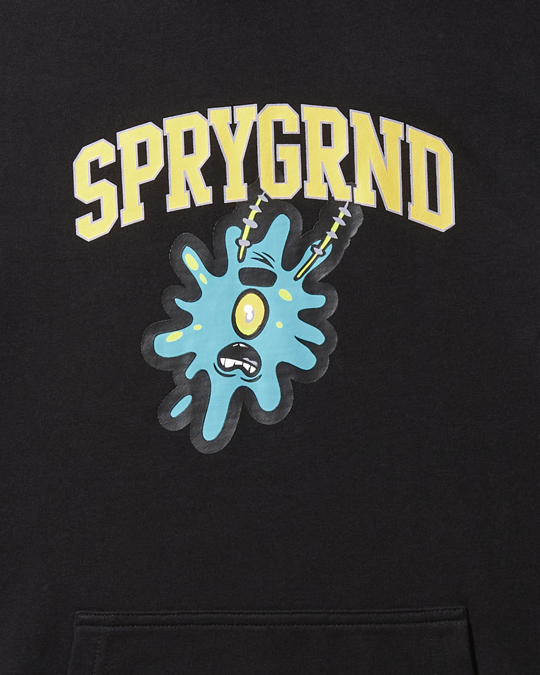 SPONGEBOB SPLAT HOODIE (BLACK)