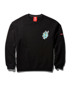 SPONGEBOB SPLAT PULLOVER SWEATER (BLACK)