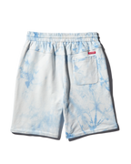 TIE DYE KNIT SHORTS (BLUE)