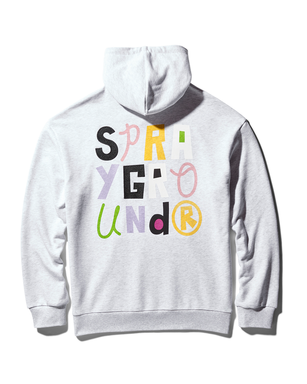 SPONGEBOB CREW SHARK HOODIE (LIGHT GREY)