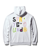 SPONGEBOB CREW SHARK HOODIE (LIGHT GREY)