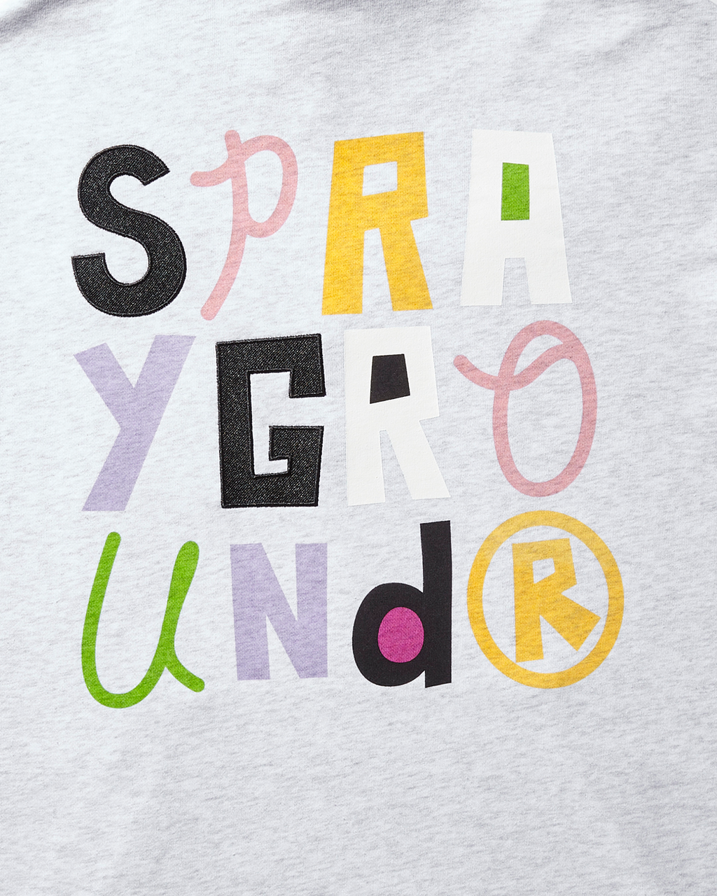 SPONGEBOB CREW SHARK HOODIE (LIGHT GREY)