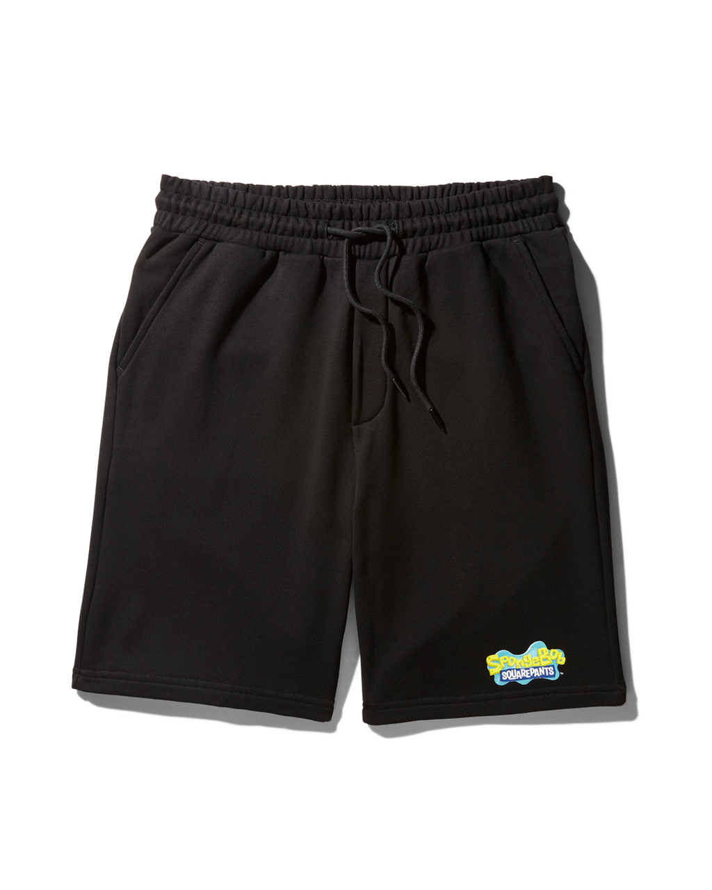 SPONGEBOB KNIT SHORTS (BLACK)