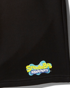 SPONGEBOB KNIT SHORTS (BLACK)