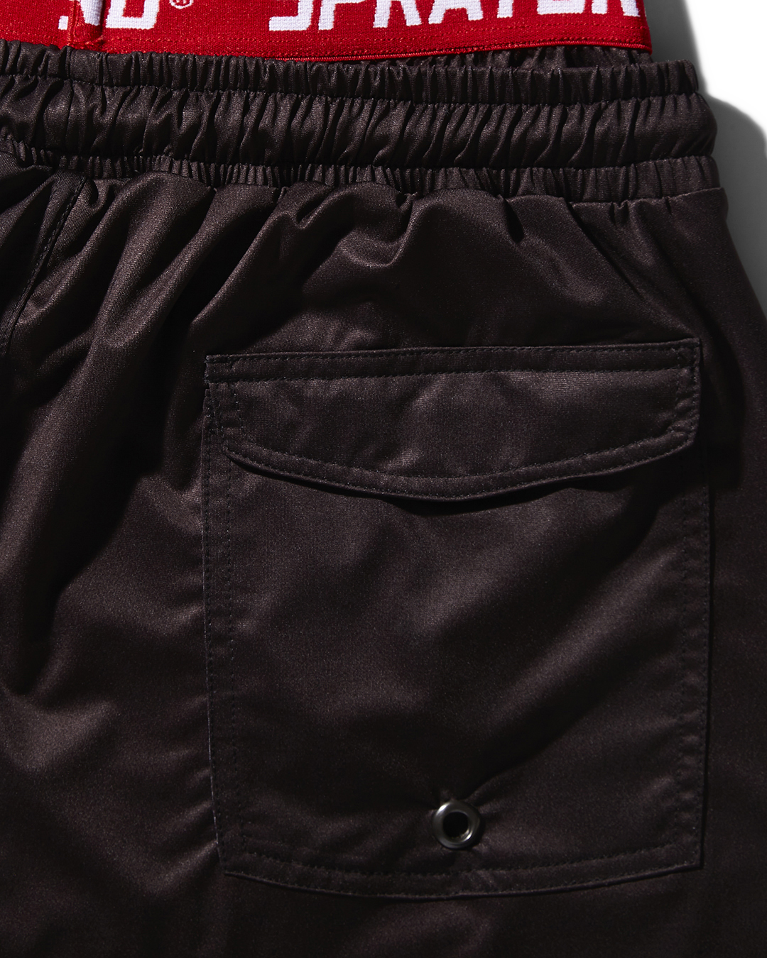 DRAGON WAVE CORTO SWIM TRUNKS (BLACK)