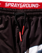 DRAGON WAVE CORTO SWIM TRUNKS (BLACK)