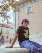 YOUTH ANATOMY BEAR T-SHIRT BLACK