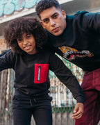 YOUTH TIGER BLACK CREW