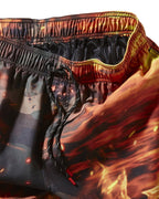 CAMO FIRE SHOTO SWIM TRUNKS