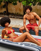 VENI VIDI VICI SHOTO SWIM TRUNKS