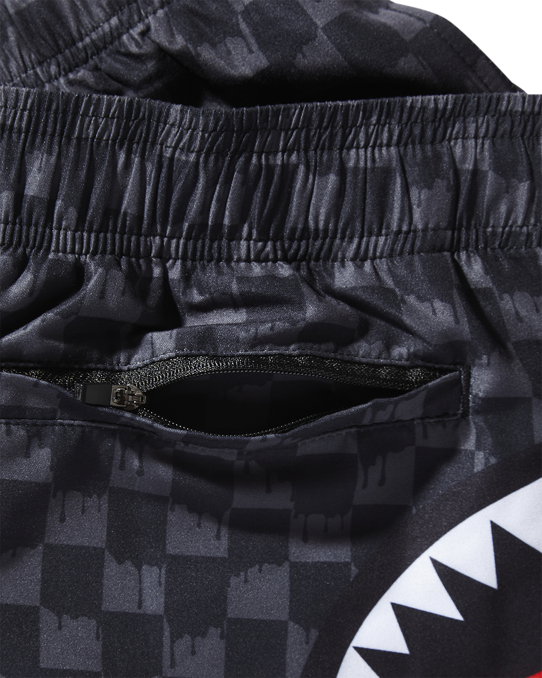DRIP CHECK SWIM SHORTS