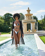 SPLIT BITE CAMO BIKINI