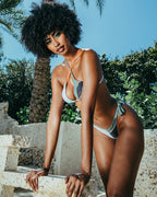 SPLIT BITE BIKINI TOP