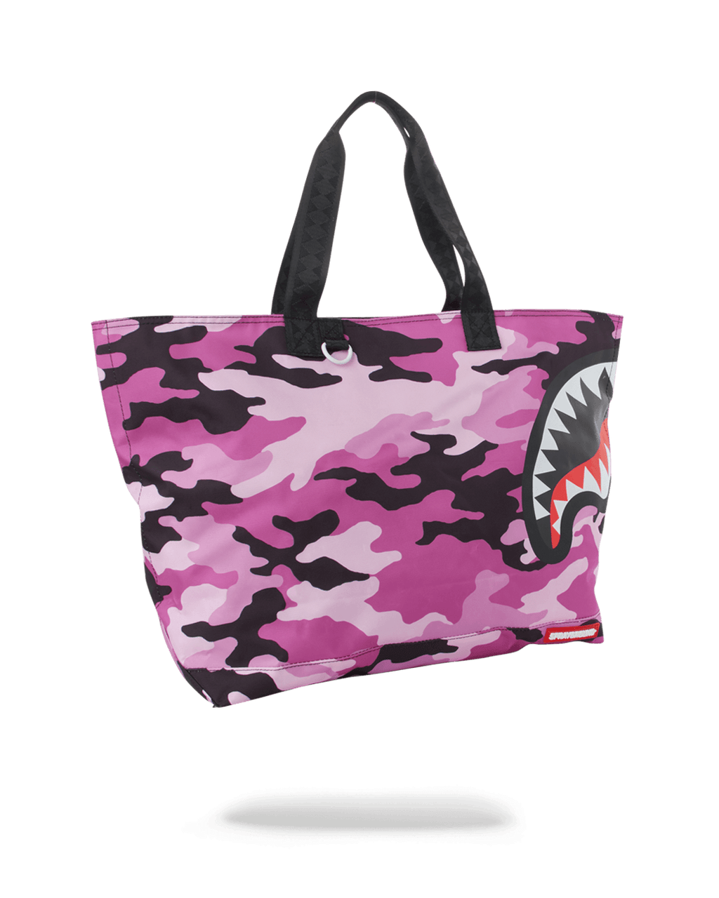SPLIT CAMO BEACH TOTE