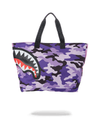 SPLIT CAMO BEACH TOTE