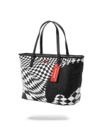 TRIPPY CHECK TOTE