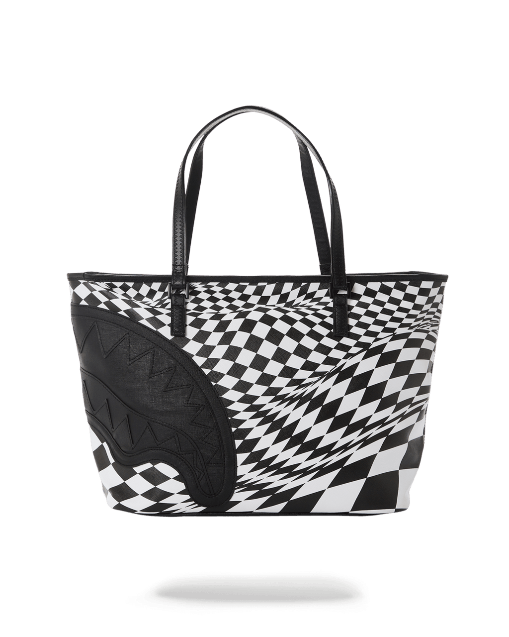 TRIPPY CHECK TOTE