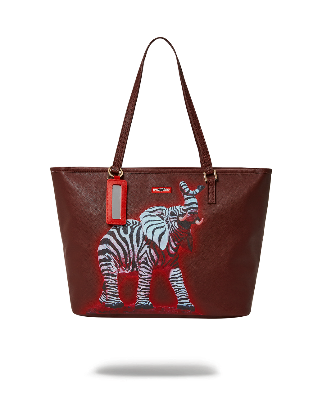 ZEBRA ELEPHANT RON ENGLISH COLLAB TOTE