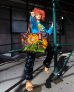 SUNFLOWER GRIN RON ENGLISH COLLAB TOTE