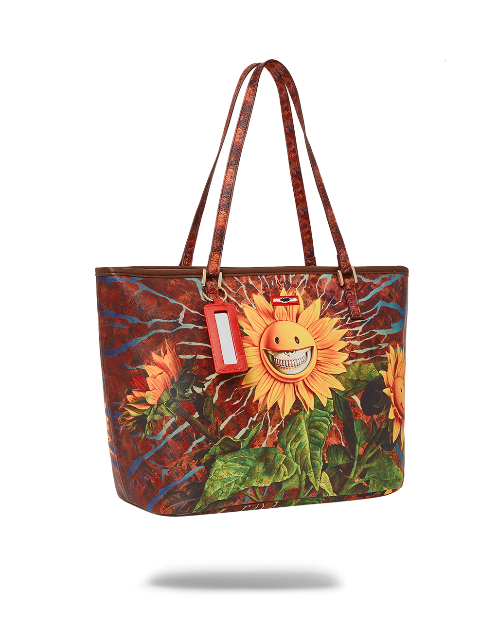 SUNFLOWER GRIN RON ENGLISH COLLAB TOTE